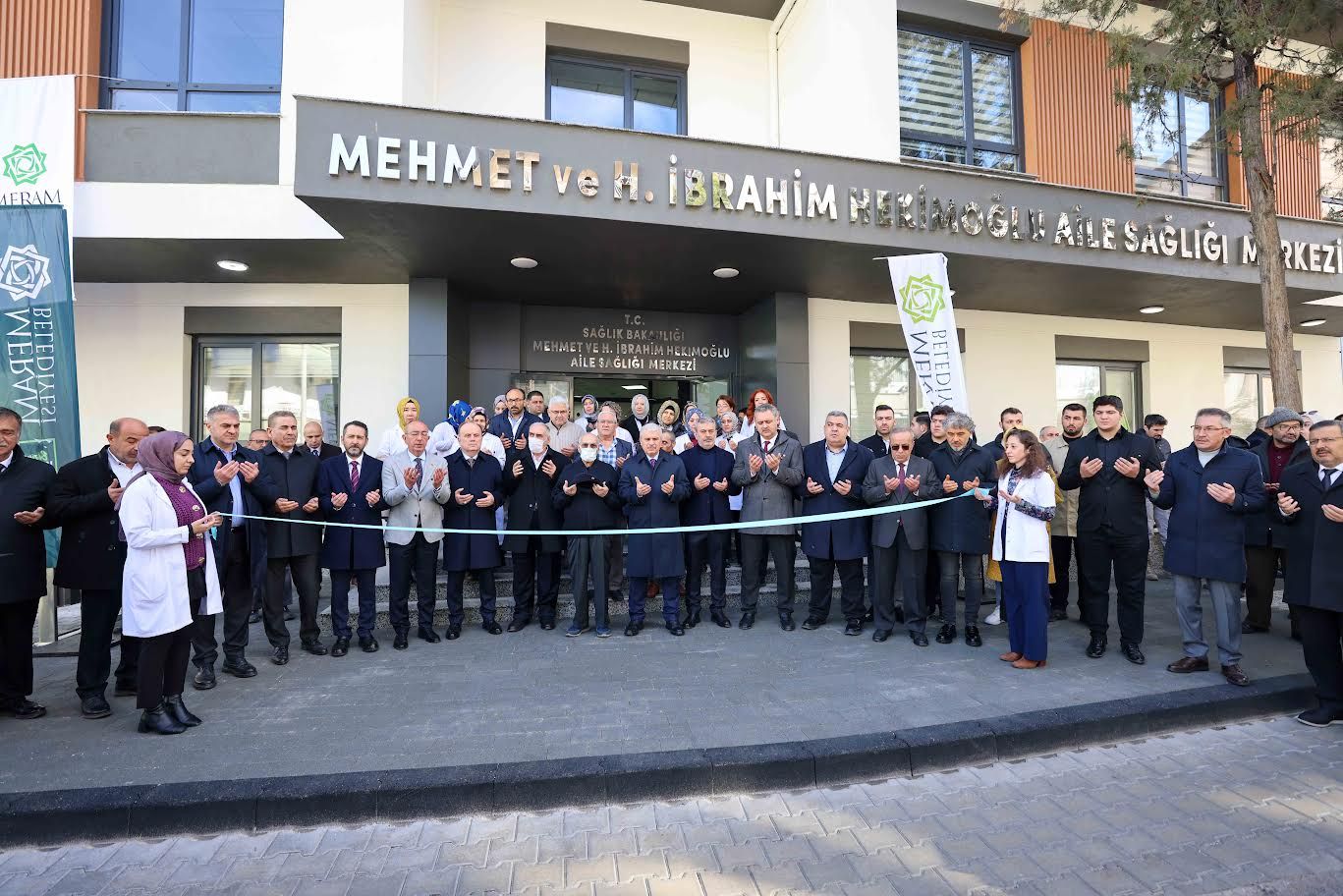 21 BİN KİŞİYE HİZMET VERECEK SAĞLIK ÜSSÜ AÇILDI