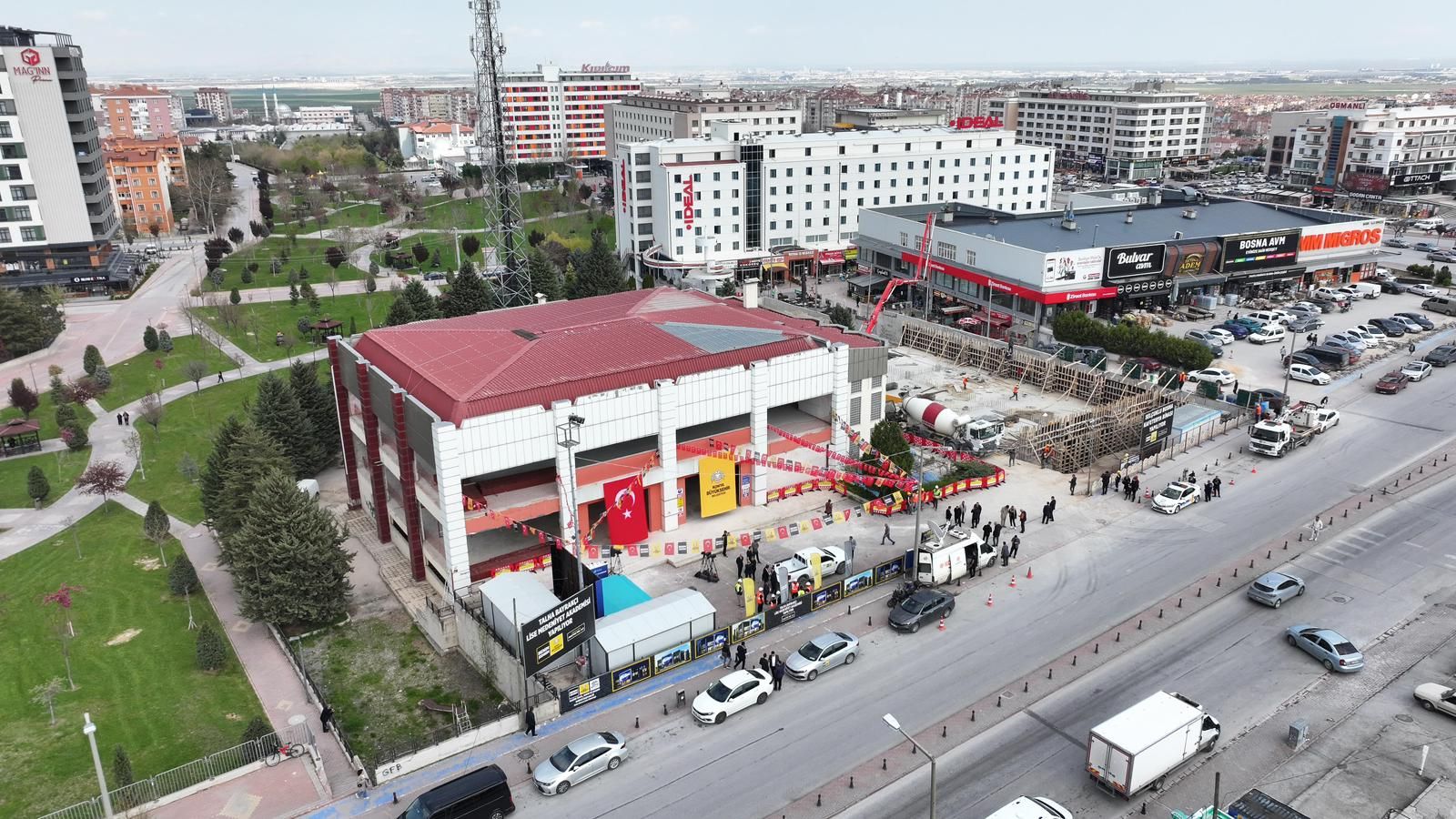 BAŞKAN ALTAY, LİMA VE FERA’NIN TEMELİNİ ATTI