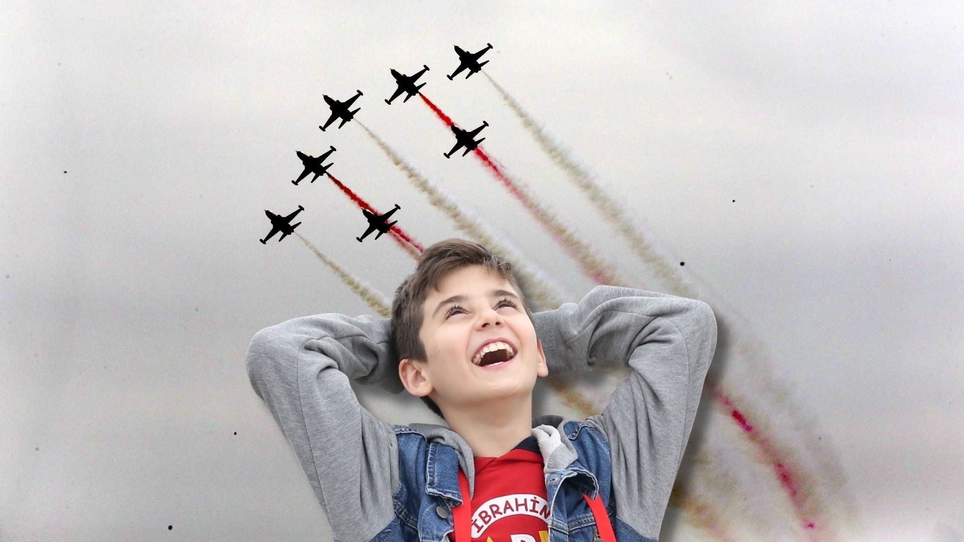 ÇOCUK NEŞESİ ANA JET ÜSSÜNDE