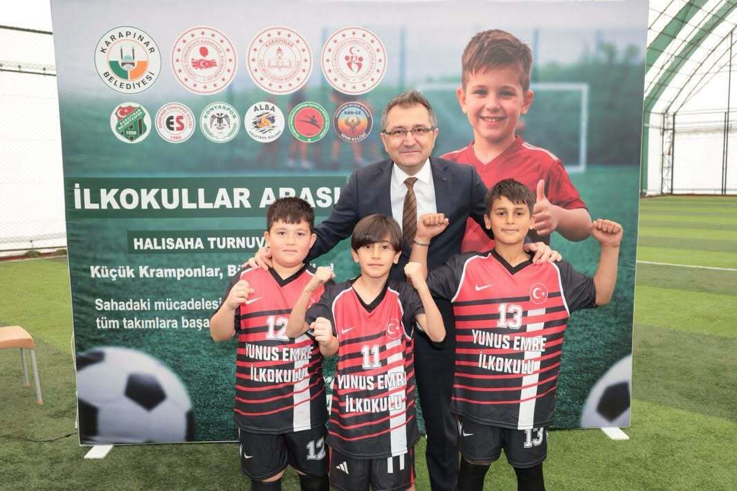 KARAPINAR BELEDİYE BAŞKANI ÖNAL: "SPORLA BÜYÜYEN GENÇLİK, GÜÇLÜ GELECEKTİR"