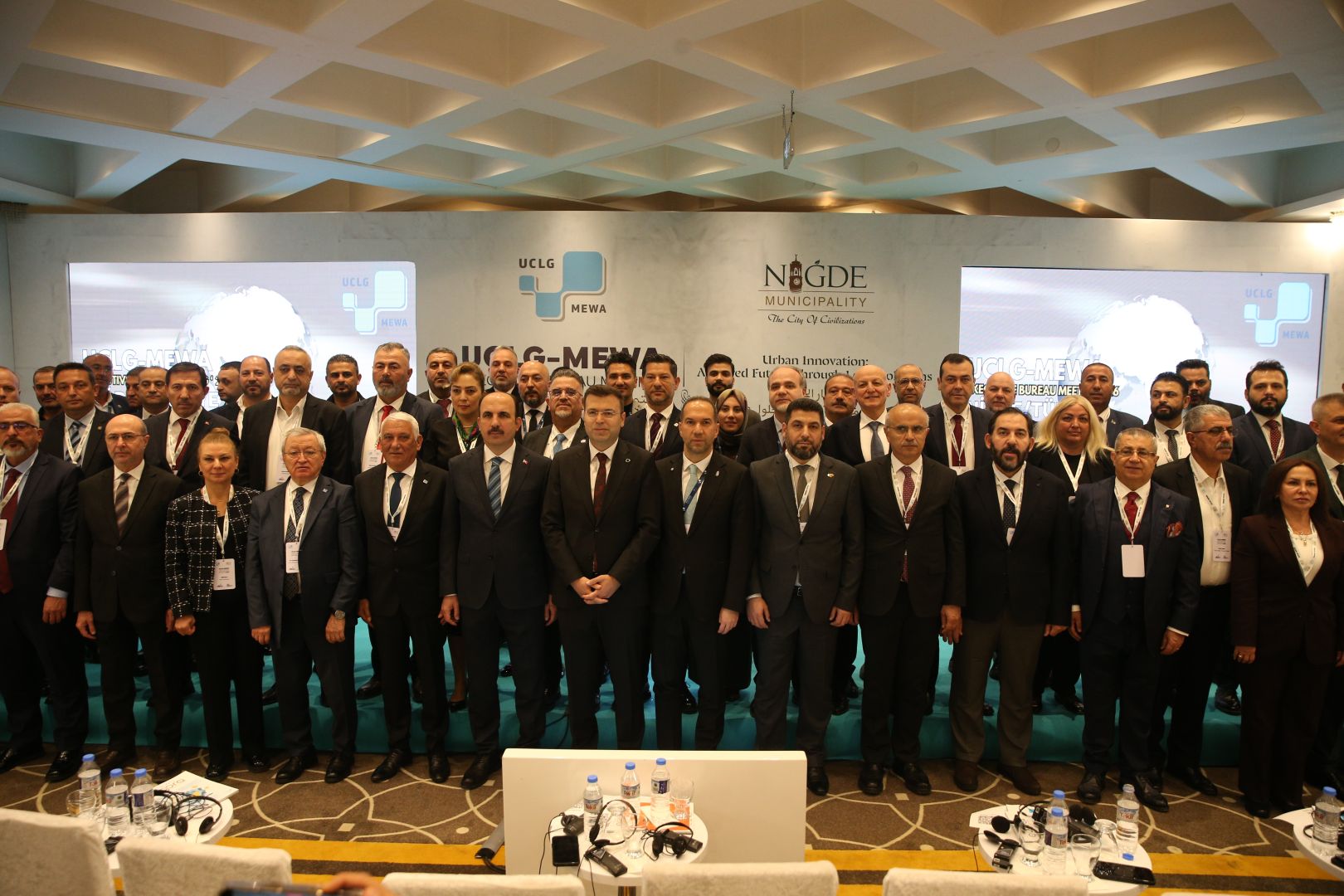 NİĞDE’DE UCLG-MEWA YÖNETİM KURULU TOPLANTISI BAŞLADI