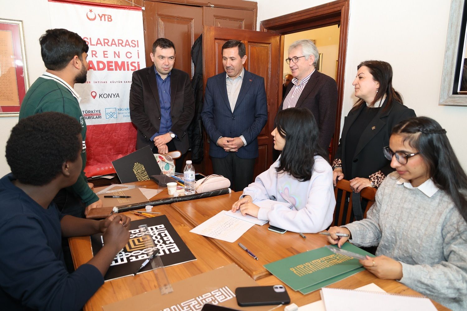 KARATAY SANAT MERKEZİ, KÜLTÜRLERARASI ETKİLEŞİMİN ADRESİ OLDU