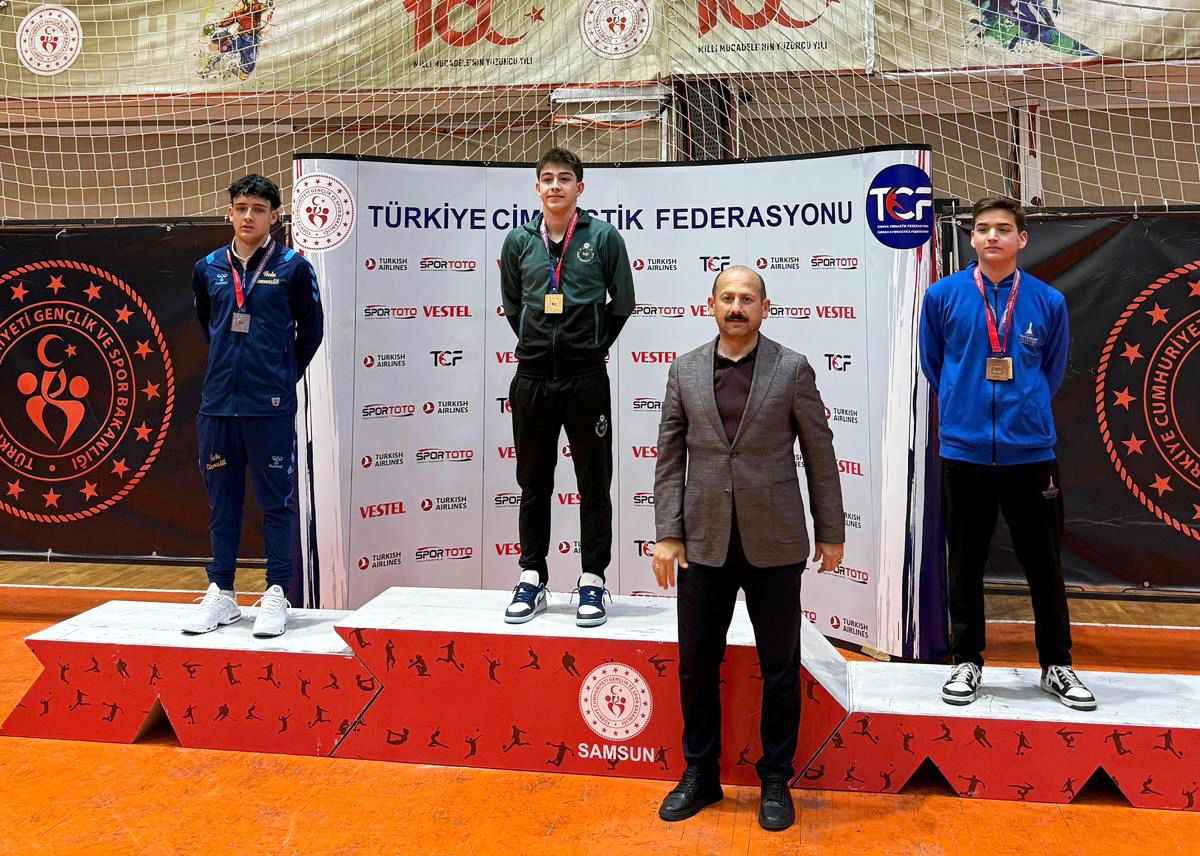 TRAMPOLİN CİMNASTİKTE TÜRKİYE’NİN YENİ ŞAMPİYONU