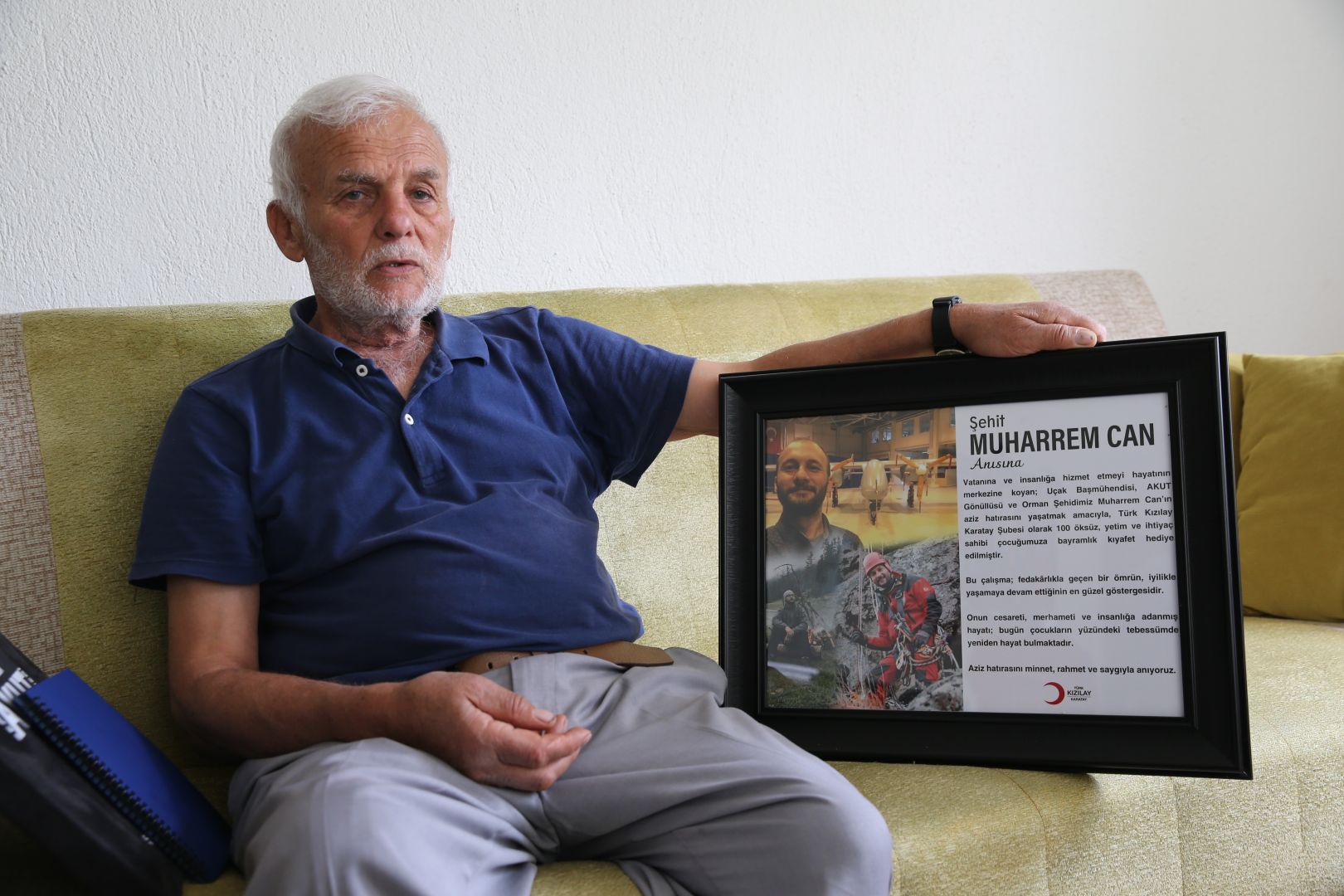 BALAR GÜNÜNDE ŞEHİT BABASININ BURUK GURURU  