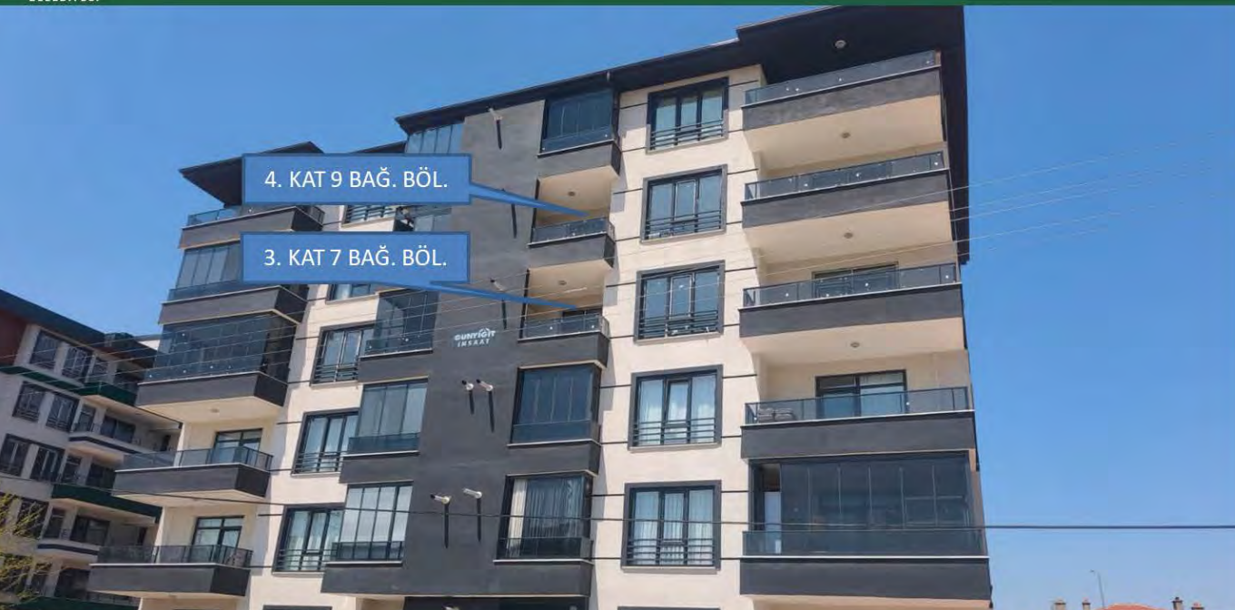 KARATAY BELEDİYESİ 3+1 DAİRELERİ İHALEYLE SATACAK