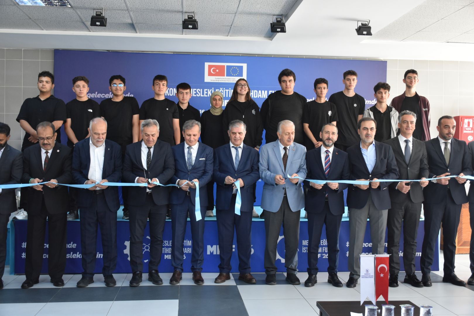 KONYA’DA MESLEKİ EĞİTİM İSTİHDAM FUARI AÇILDI